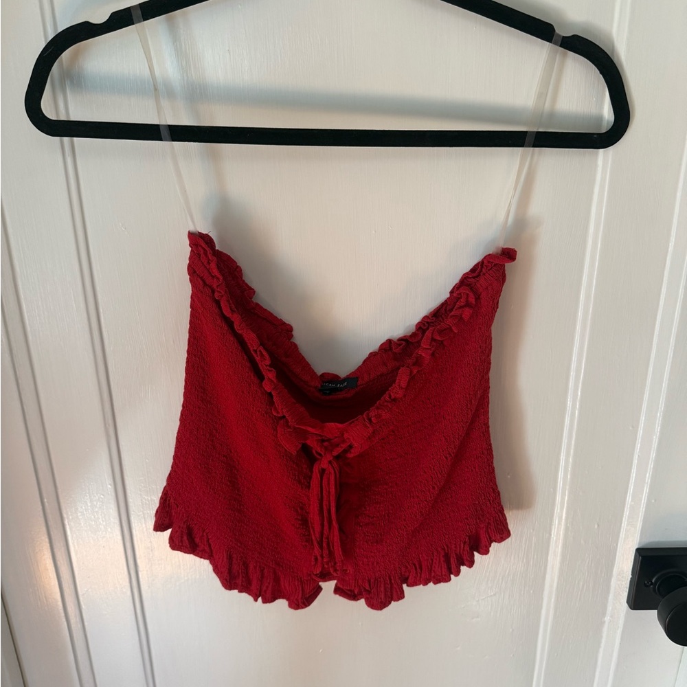American Eagle Outfitters Vibrant Red Top